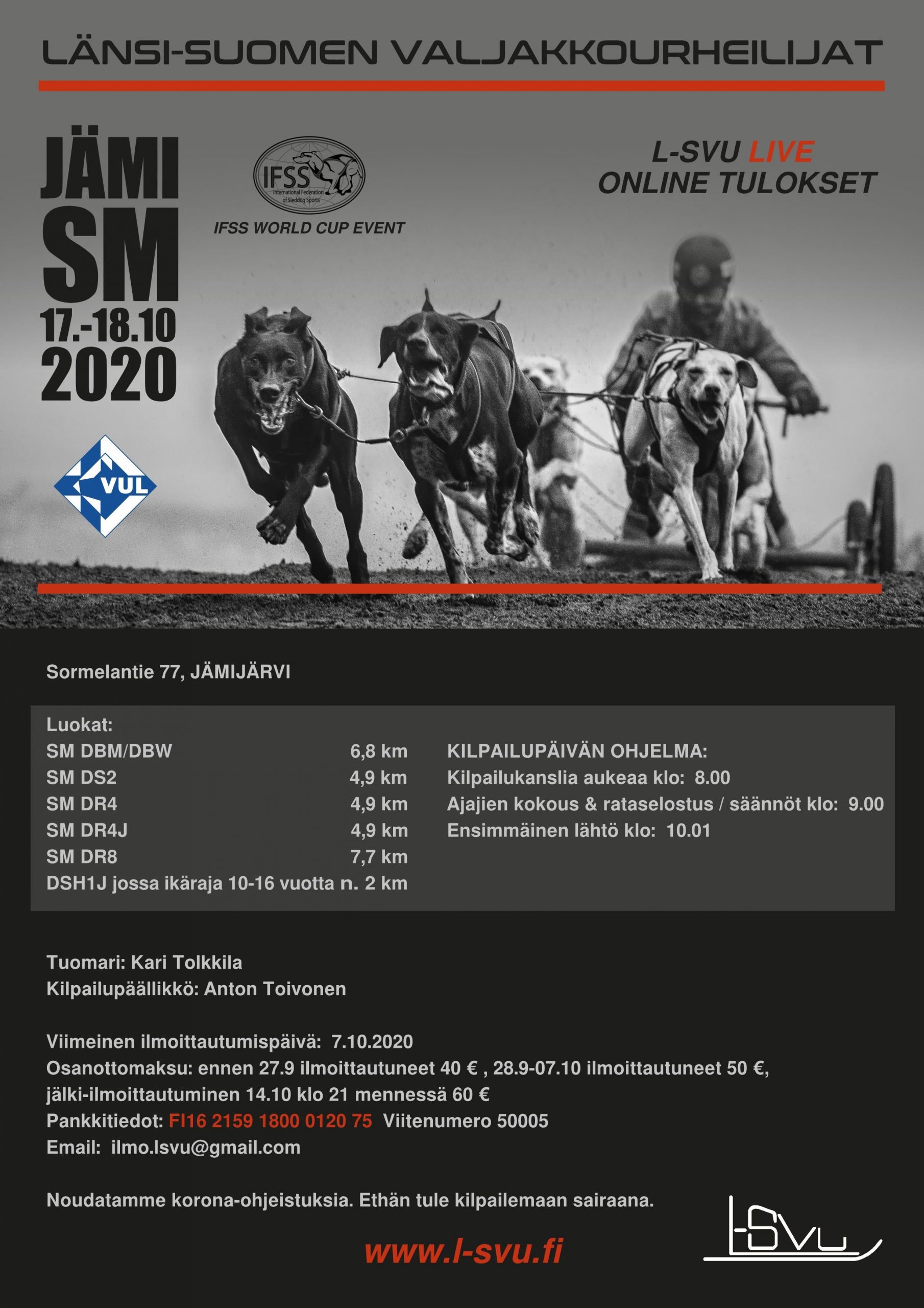 Jämi Sulanmaan SM 2020 - SHS